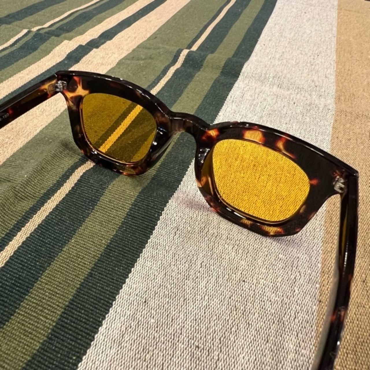TOPANGA Accessory Square Sunglasses 6Type スクエアサングラス　Sunglasses　サングラス　レトロ