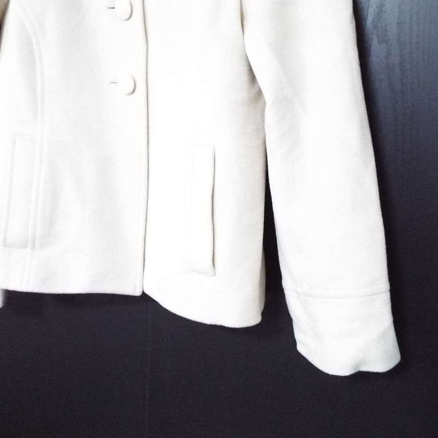 ジャスグリッティ✨フォックスファー付ジャケット アンゴラ混 ブラック サイズ1 フェミニンスタイル】JUSGLITTY（ジャスグリッティー）フォックス