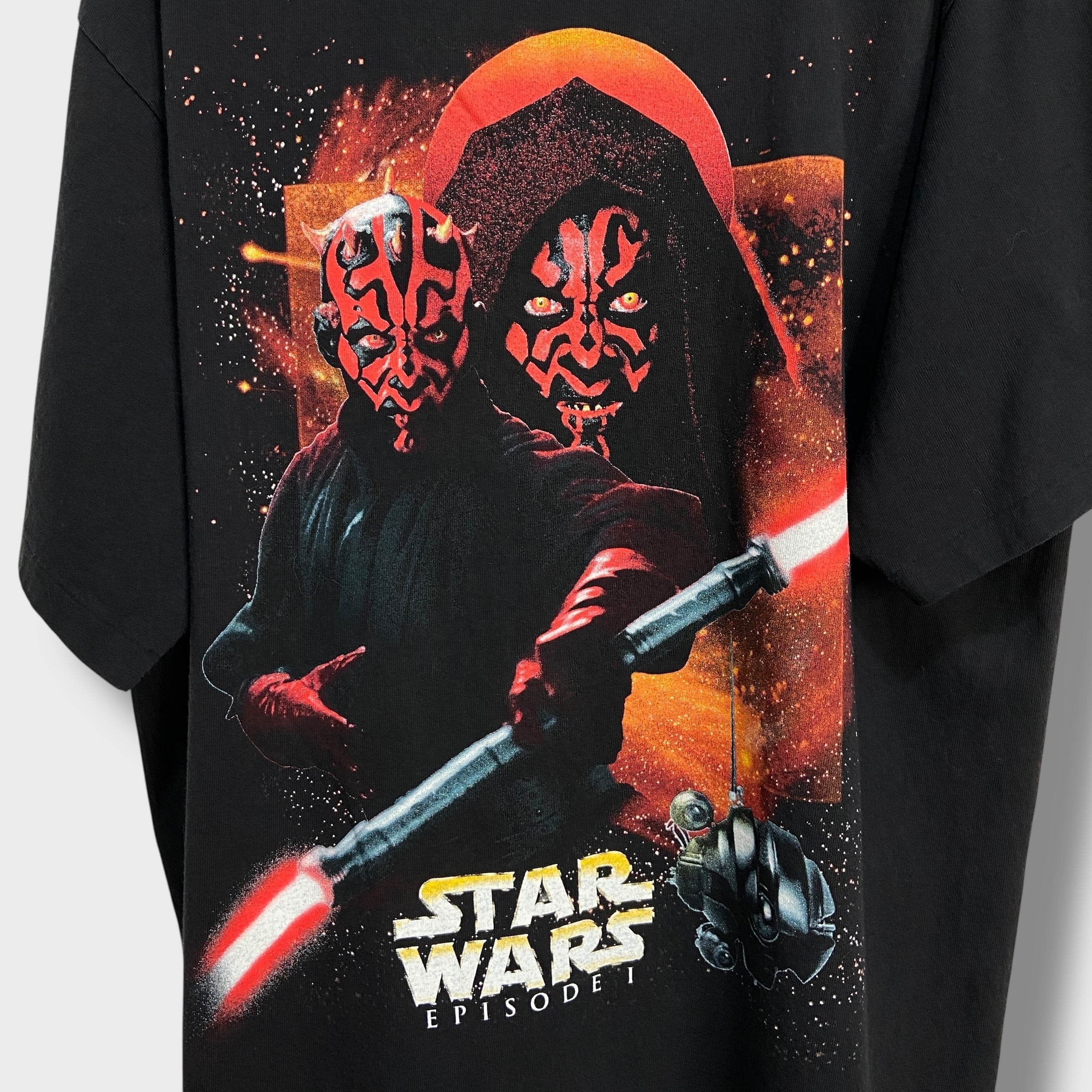 美品 STARWARSエピソード1 ダースモール 両面プリントTシャツ L | 古着