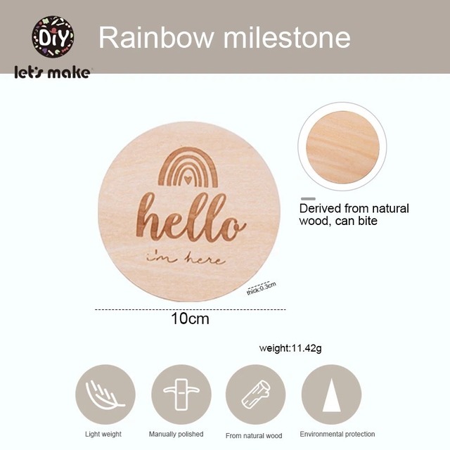 milestone wood card 〝type1〟