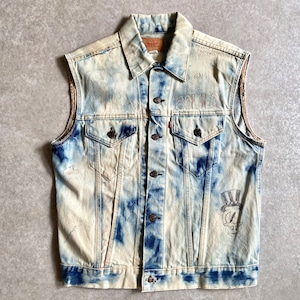 1970s Levi's 70505 Cut Off Vest Remake L位 H443
