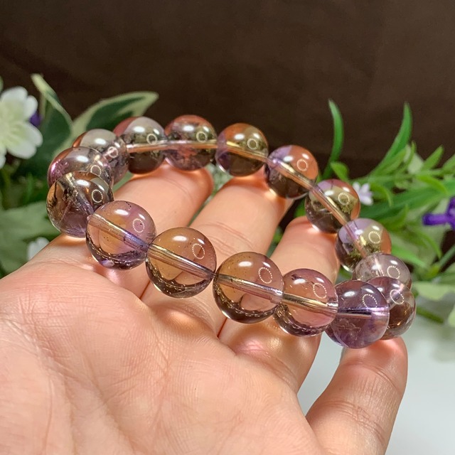 ブラジル産・透明美麗アメトリンブレスレット