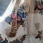 Cotton Mesh Embroidery Skirt