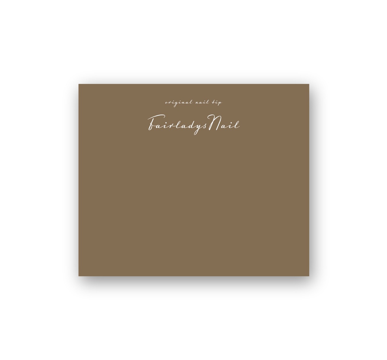 無地 × ベージュ茶系シリーズ ｜ ネイルチップ台紙  アクセサリー台紙  ｜ ncd_BE1_8