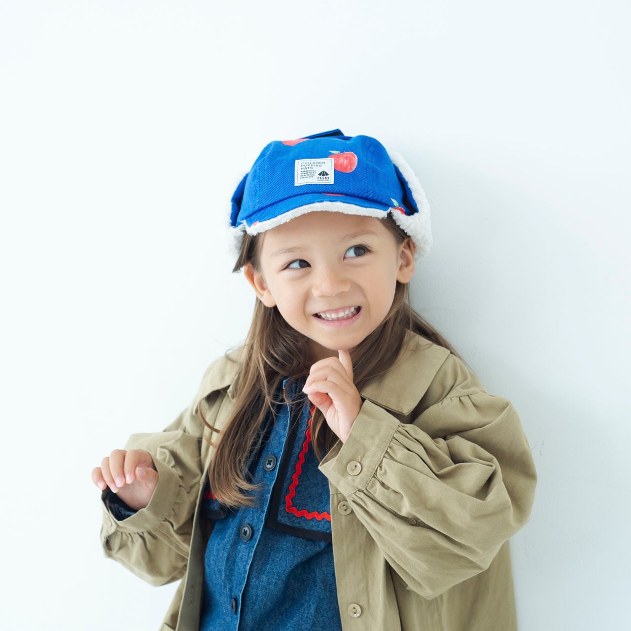 パイロットキャップ【リンゴ】ブランド 子供 帽子 男の子 女の子 日本