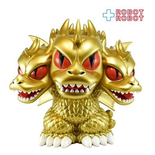 モノグラム ゴジラ キングギドラ PVC 貯金箱