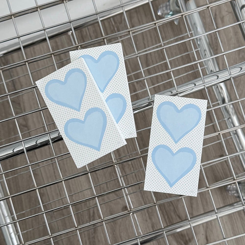 i mean it】twin heart memo メモ帳 | 韓国文具・雑貨 kaulcoffee.studio