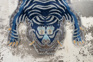 Tibetan Tiger Rug 《Sサイズ•シルク203》チベタンタイガーラグ