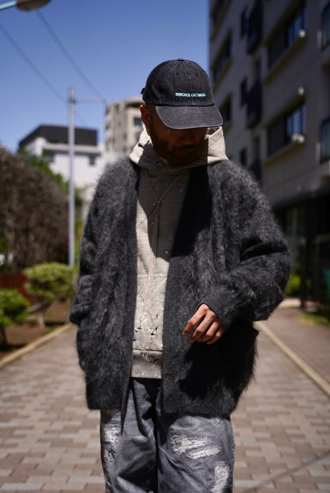 rainmaker wagamama別注 カシミア ミンク加工 カーディガン｜トップス