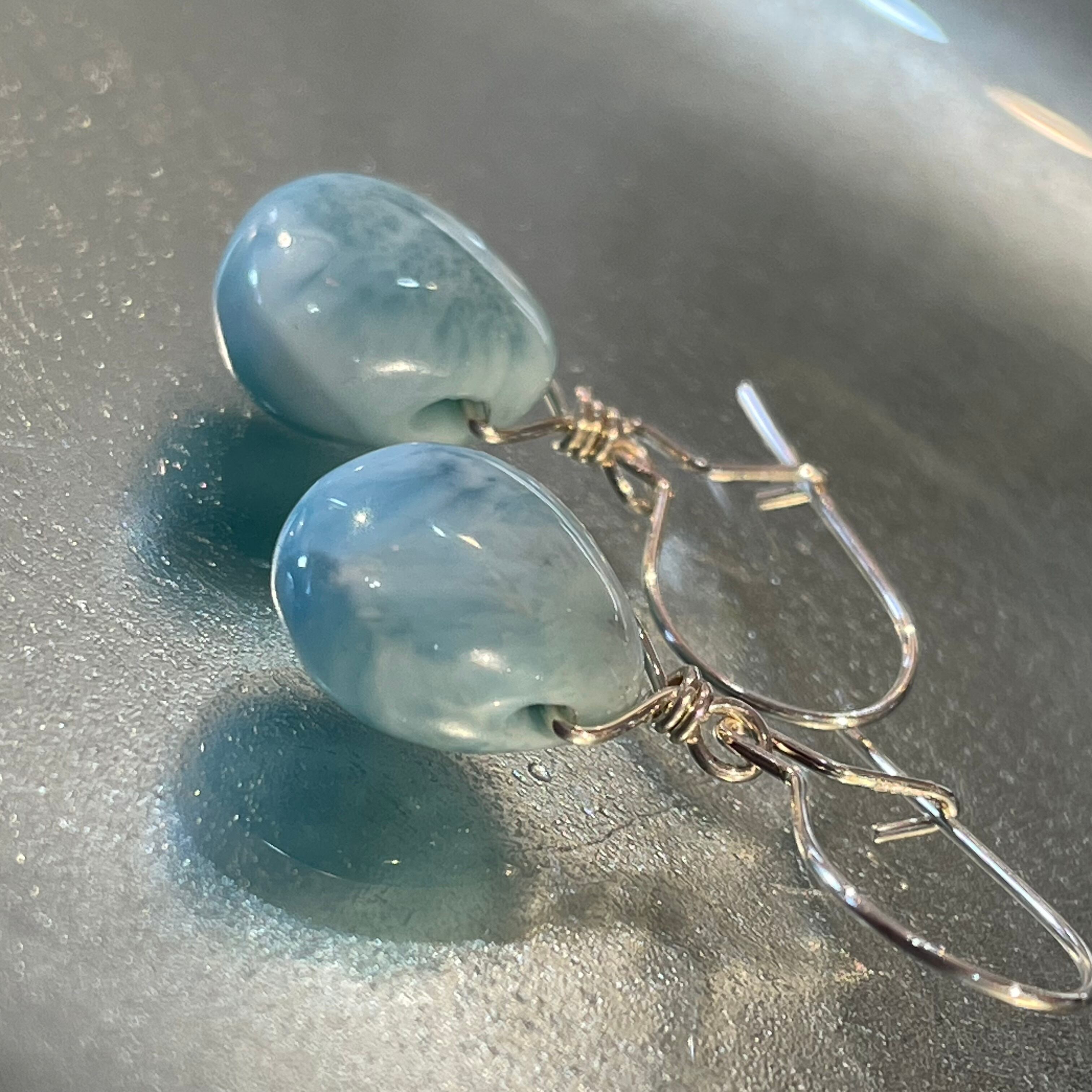 カリブ海の宝石】天然石 ラリマー silver925 一点もの 大人気 カリブ海の宝石】天然石 ラリマー silver925 一点もの 大人気