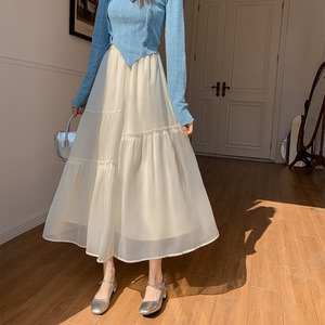 アシンメトリー ギャザー スカート 10221