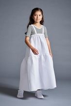 CLOVER COUTURE DRESS WHITE 6Y-11Y