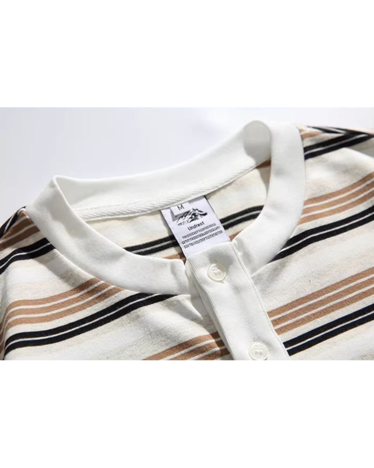 ヘンリーカラーボーダースウェットTシャツ　S0281