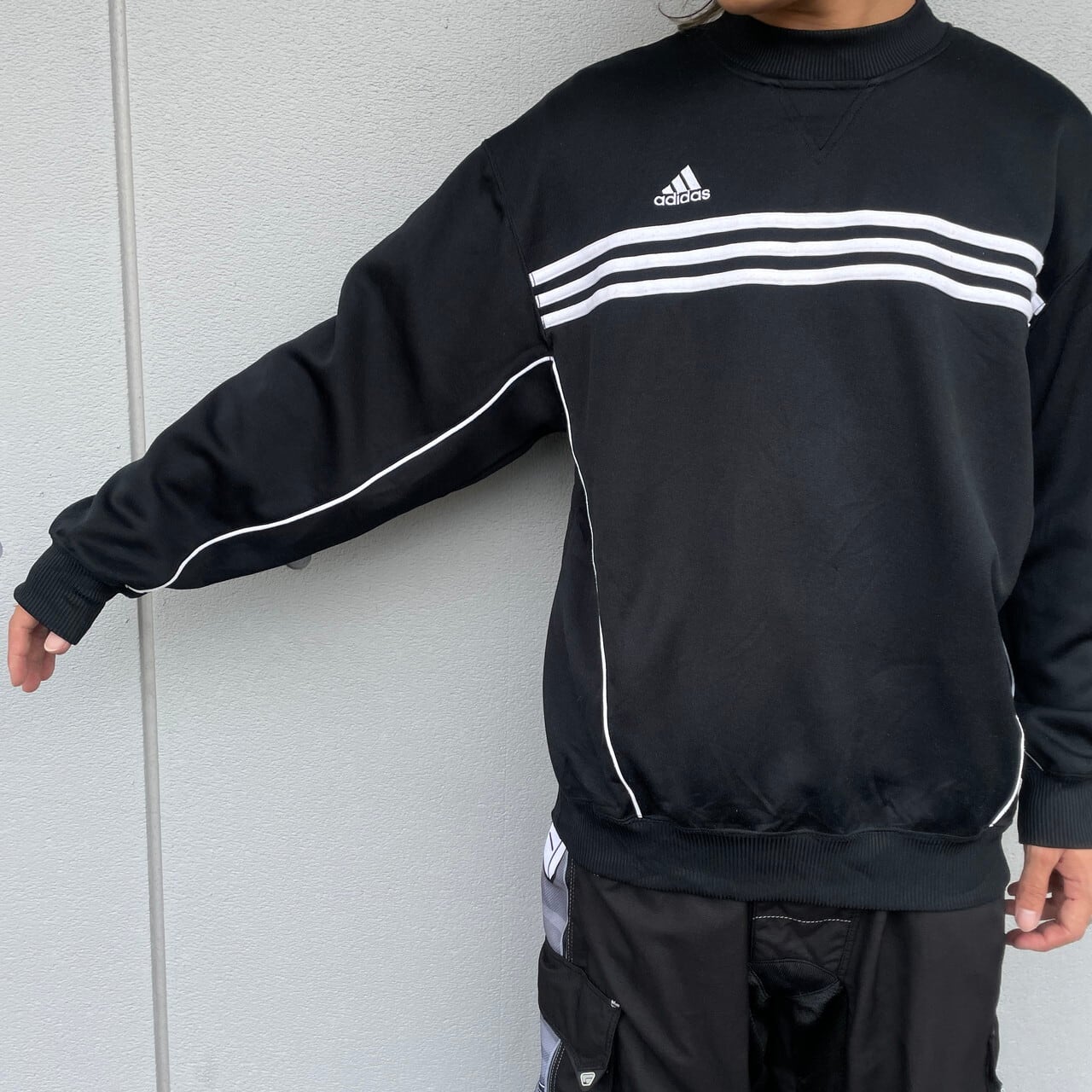 90年代 adidas アディダス パフォーマンスロゴ刺繍 スウェット