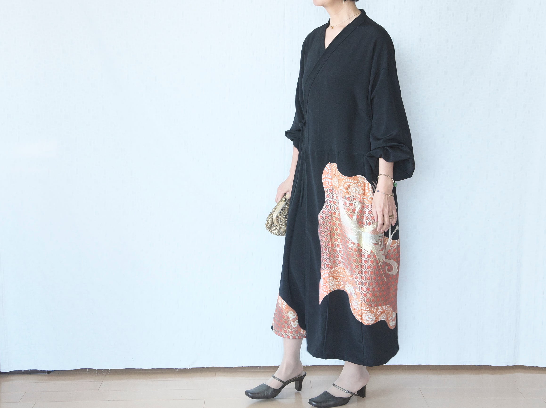 0878 カシュクールワンピース