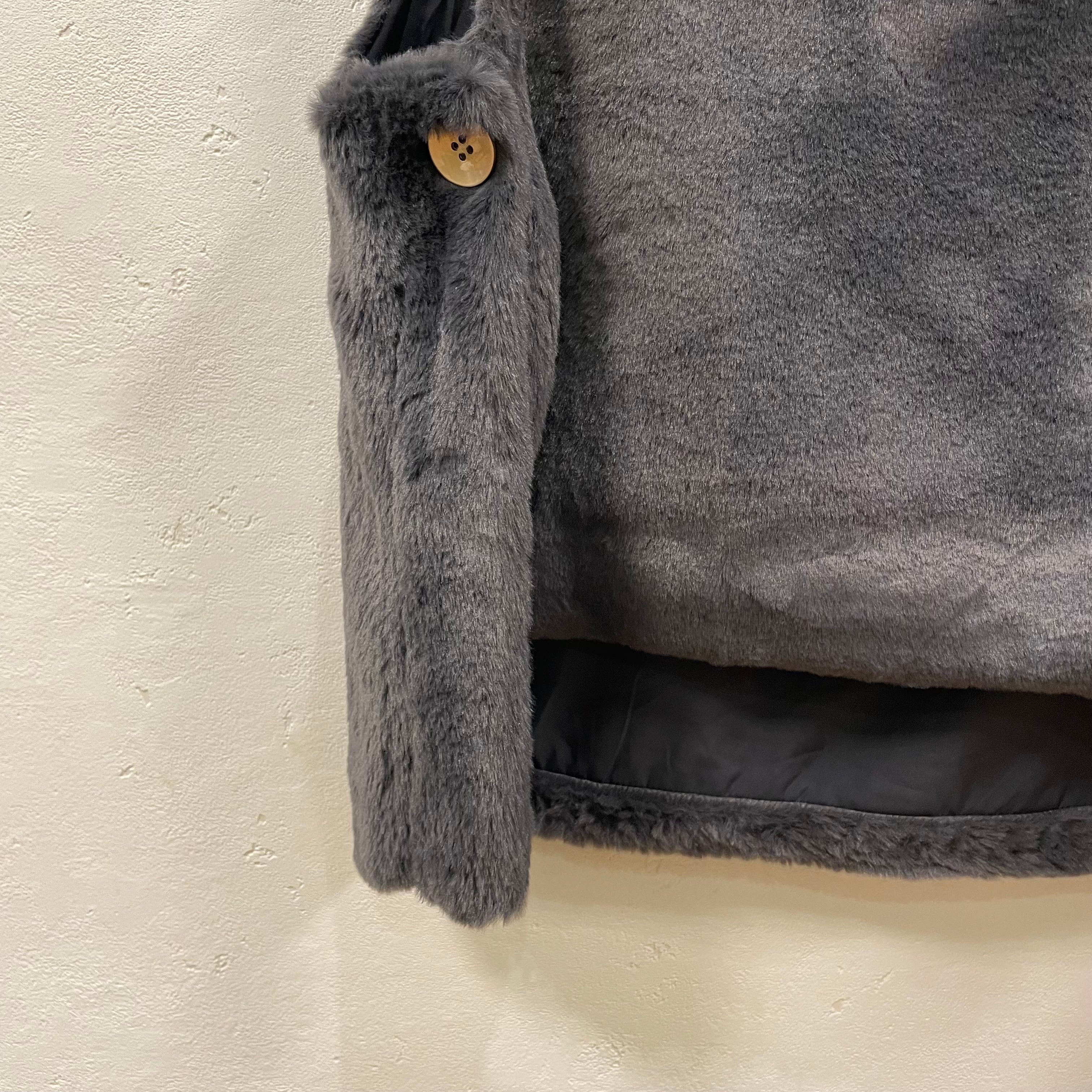 CYANtokyo バックオーバーハイネックファーベスト(P)(N) | whispermusee