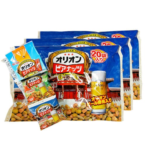 ジャンボオリオンビアナッツ【16g×20袋】3袋セット | shineishoten