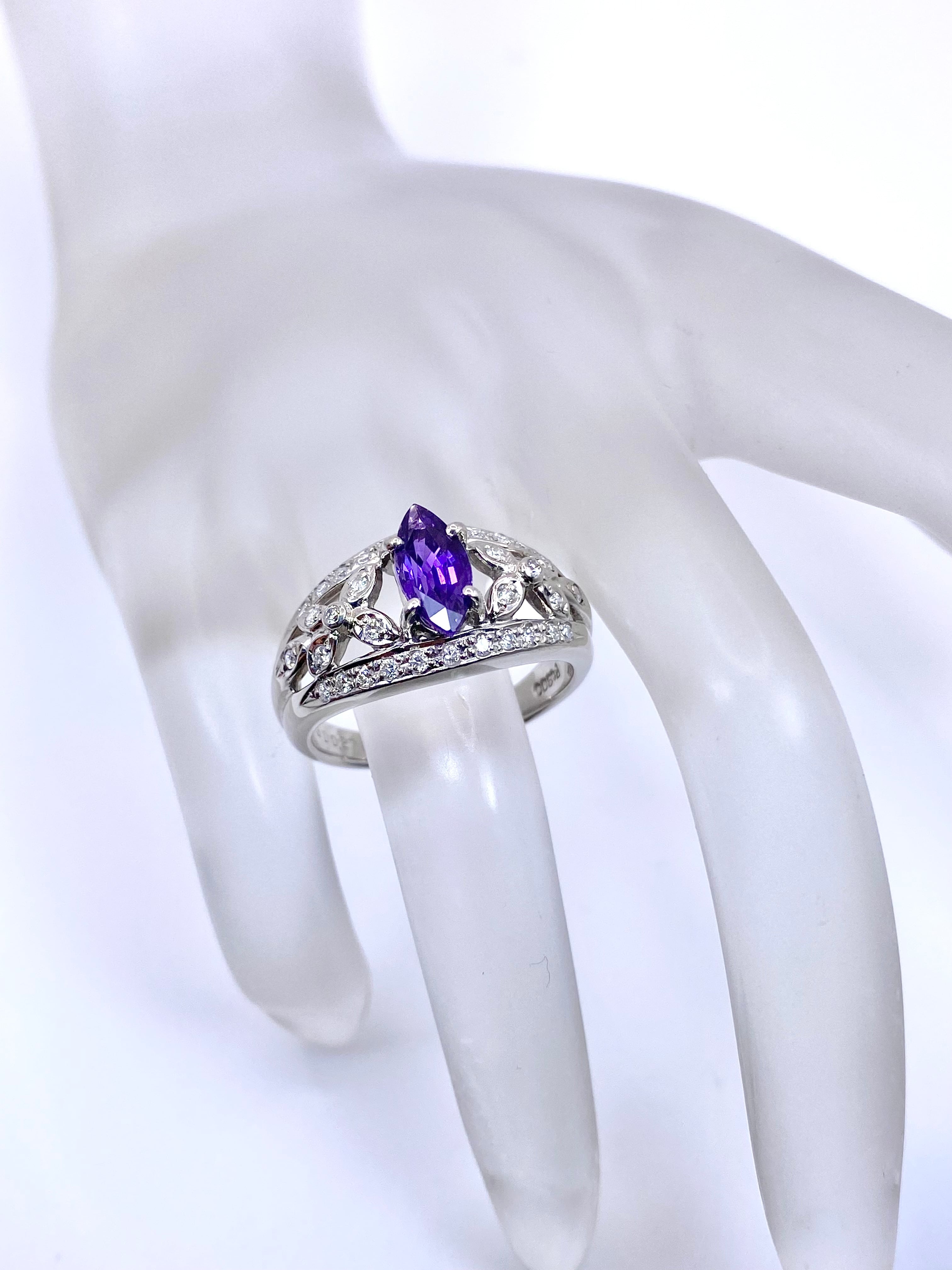 夏季全体SALE（ジュエリー）~7/31】バイオレットサファイア 1.23ct