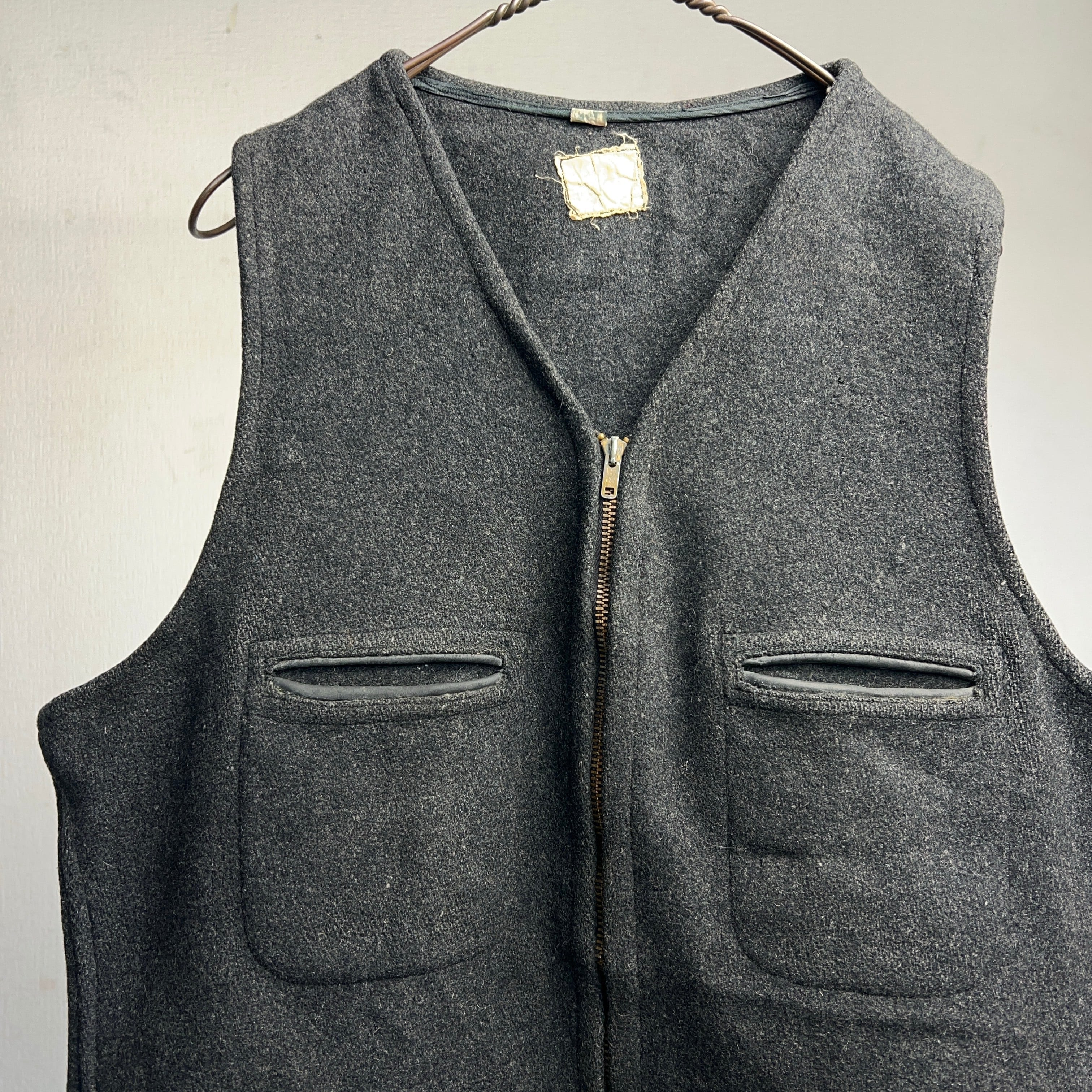 50's~60's HART MFG CO. WOOL WORK VEST 50年代 60年代 ワークベスト
