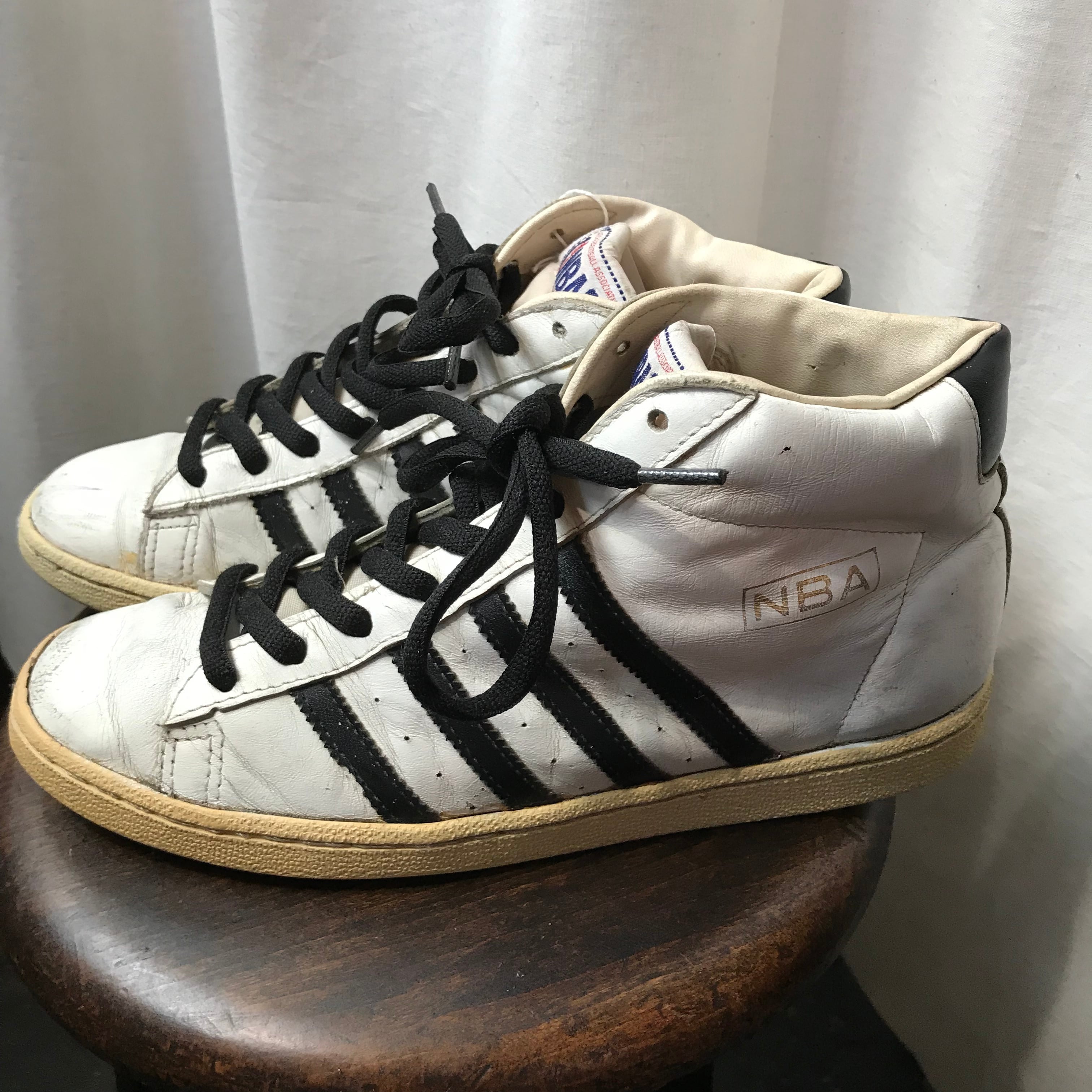80's old NBA official ハイカットスニーカー 25.0~26.0cm 80's old NBA official ハイカットスニーカー 25.0~26.0cm