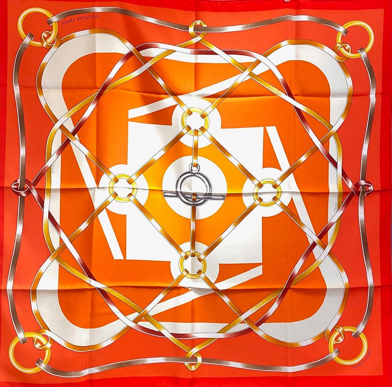 HERMES エルメス スカーフ カレ90《フィギュア・アーティスティック 
