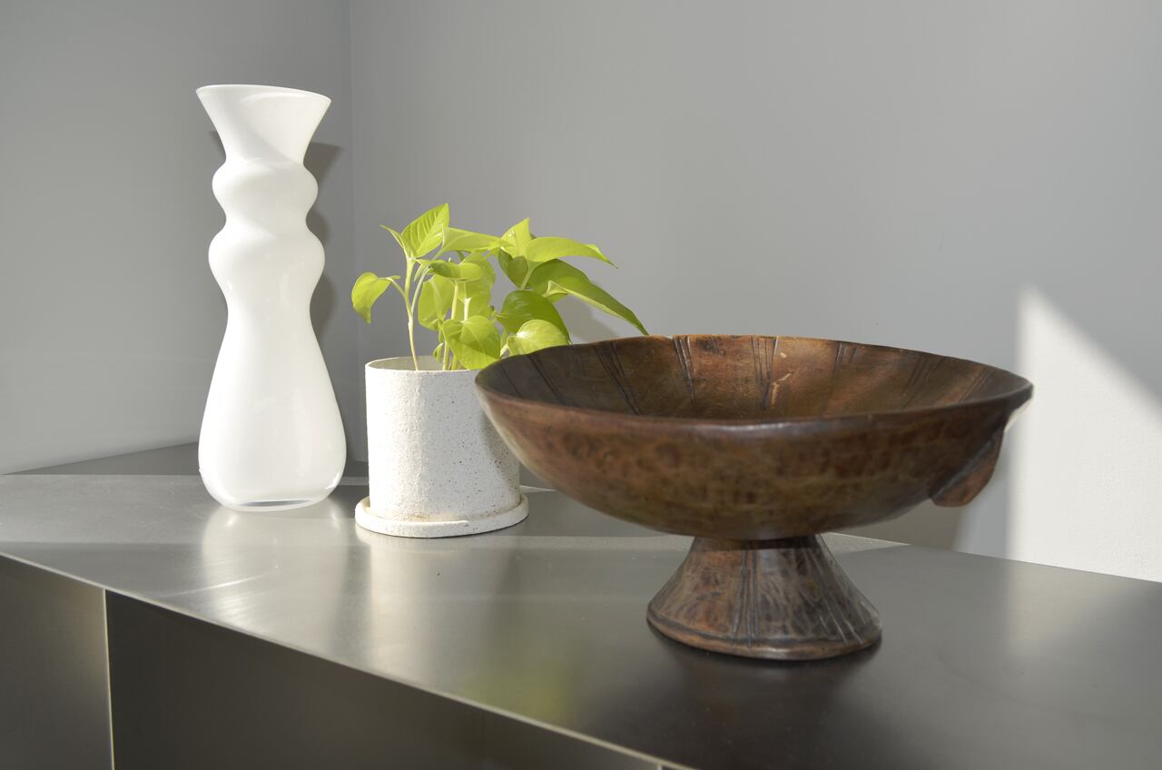 【sold out】エチオピア ビンテージ脚付き ウッドボウル