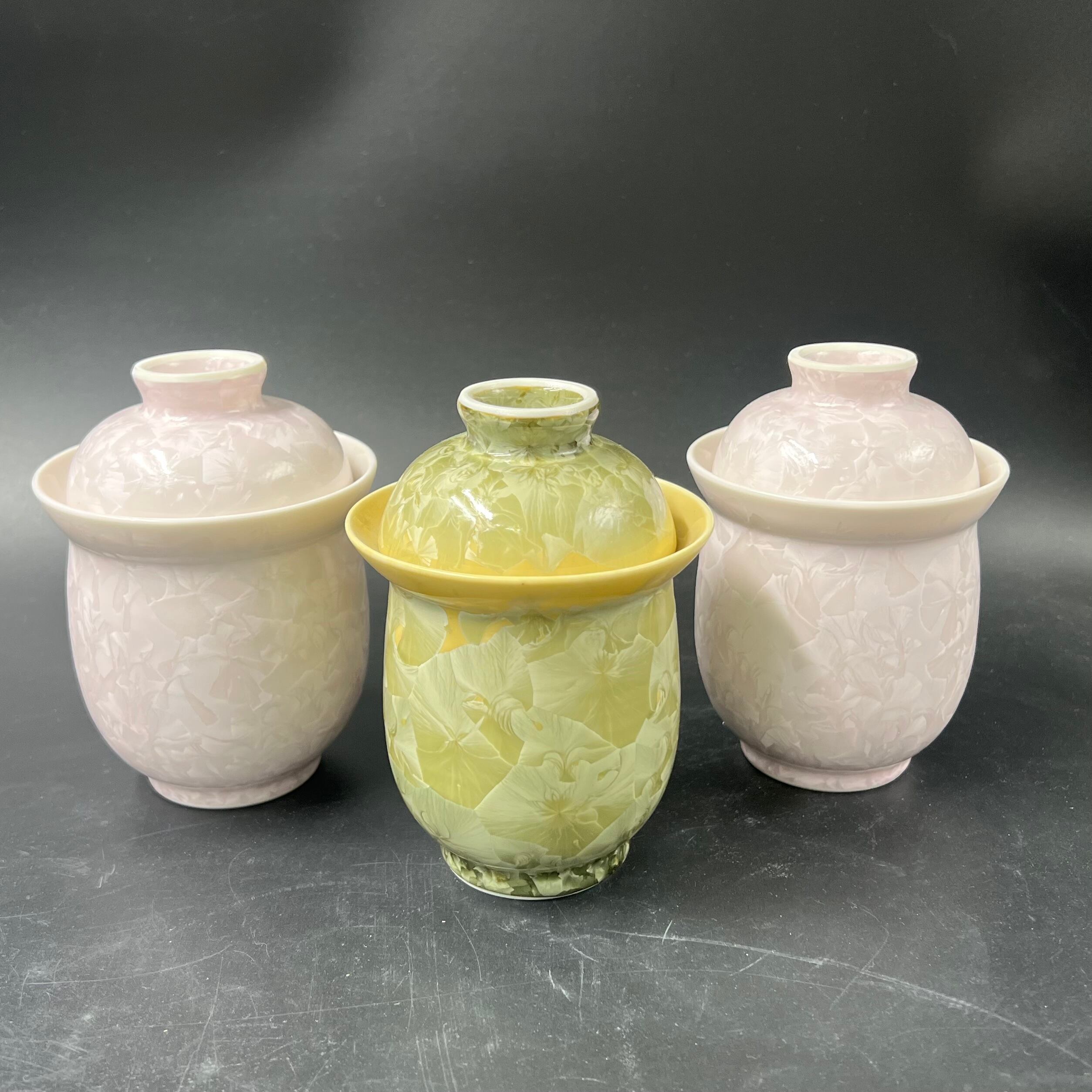 新品 陶葊 陶あん 京焼 清水焼 小壺/花器 京焼 清水焼 陶あん