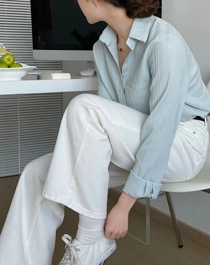 リップルブラウス　AJ22085-278