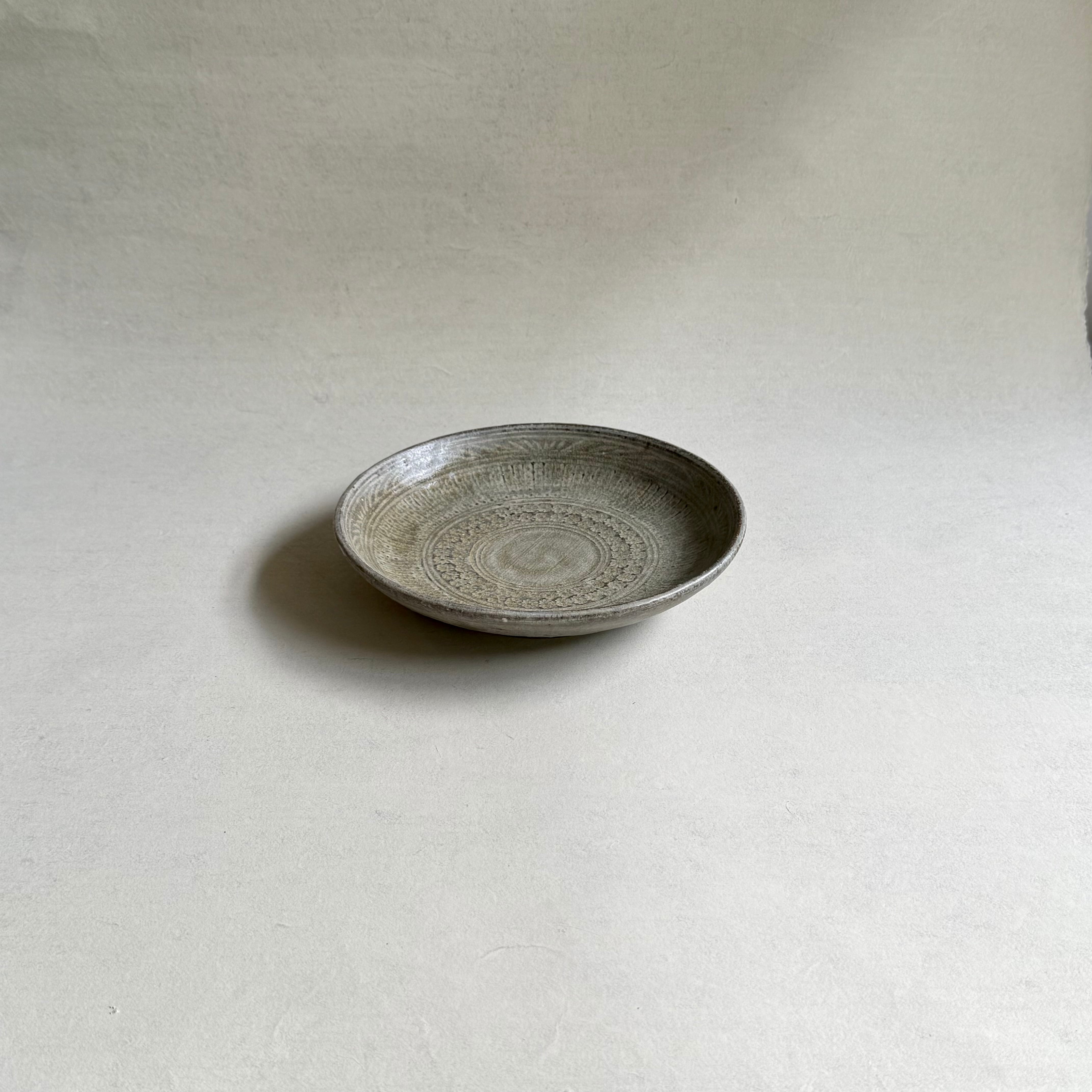 叶谷真一郎 6寸皿 三島 | gallery 一白