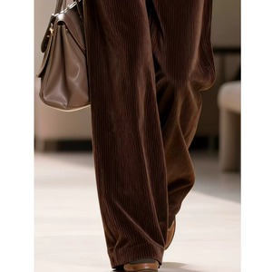 コーデュロイ ワイドレッグパンツ 6color W01381
