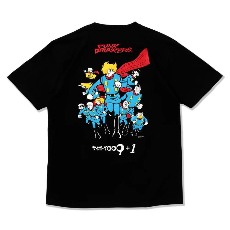パンクドランカーズ Best Be Fore あいつ punkdrunkers PUNKDRUNKERS x サイボーグ009 】009とあいつTEE パンクドランカーズ