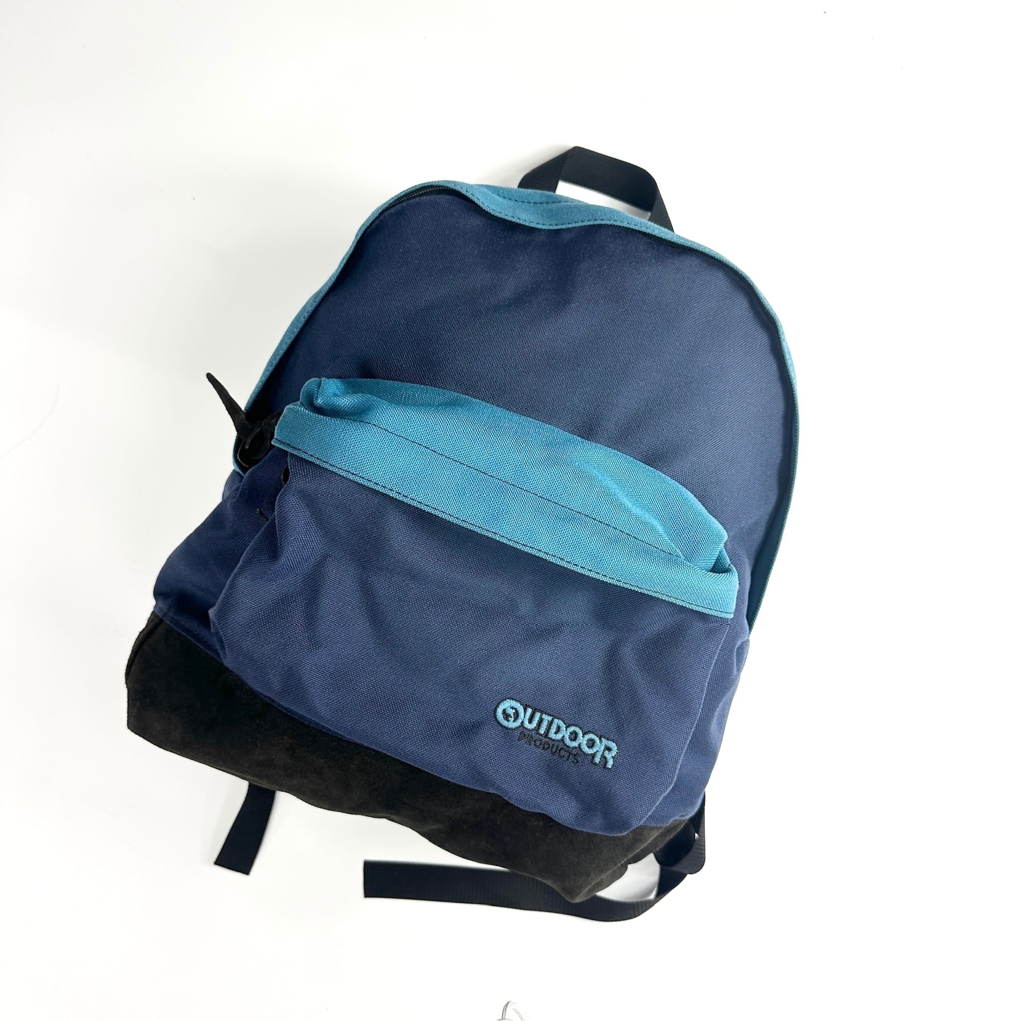 90s OUTDOOR USA MADE leather bottom Backpack