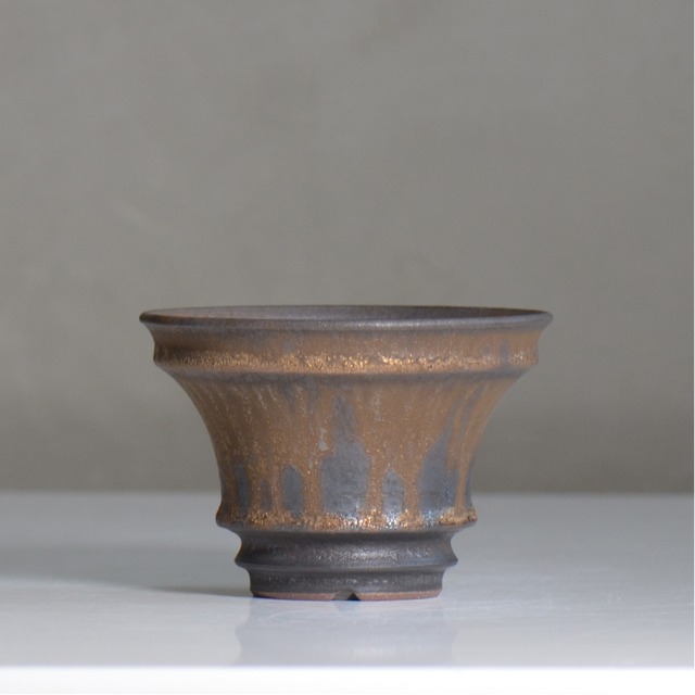 fuclay / FUCLAY black / fu5_fb06_m / 約 φ12.8cm / 植木鉢