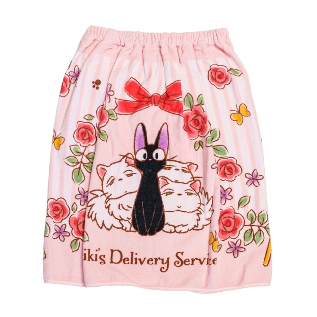 魔女の宅急便　60cm丈 巻きタオル　ジジ子どもたち（5745）