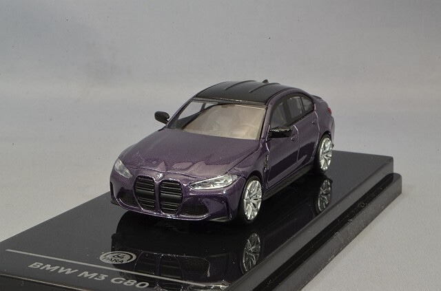 PARA64（Paragon1/64） BMW M3 G80 2020 トワイライトパープル 左ハンドル（LHD）  PA-55207