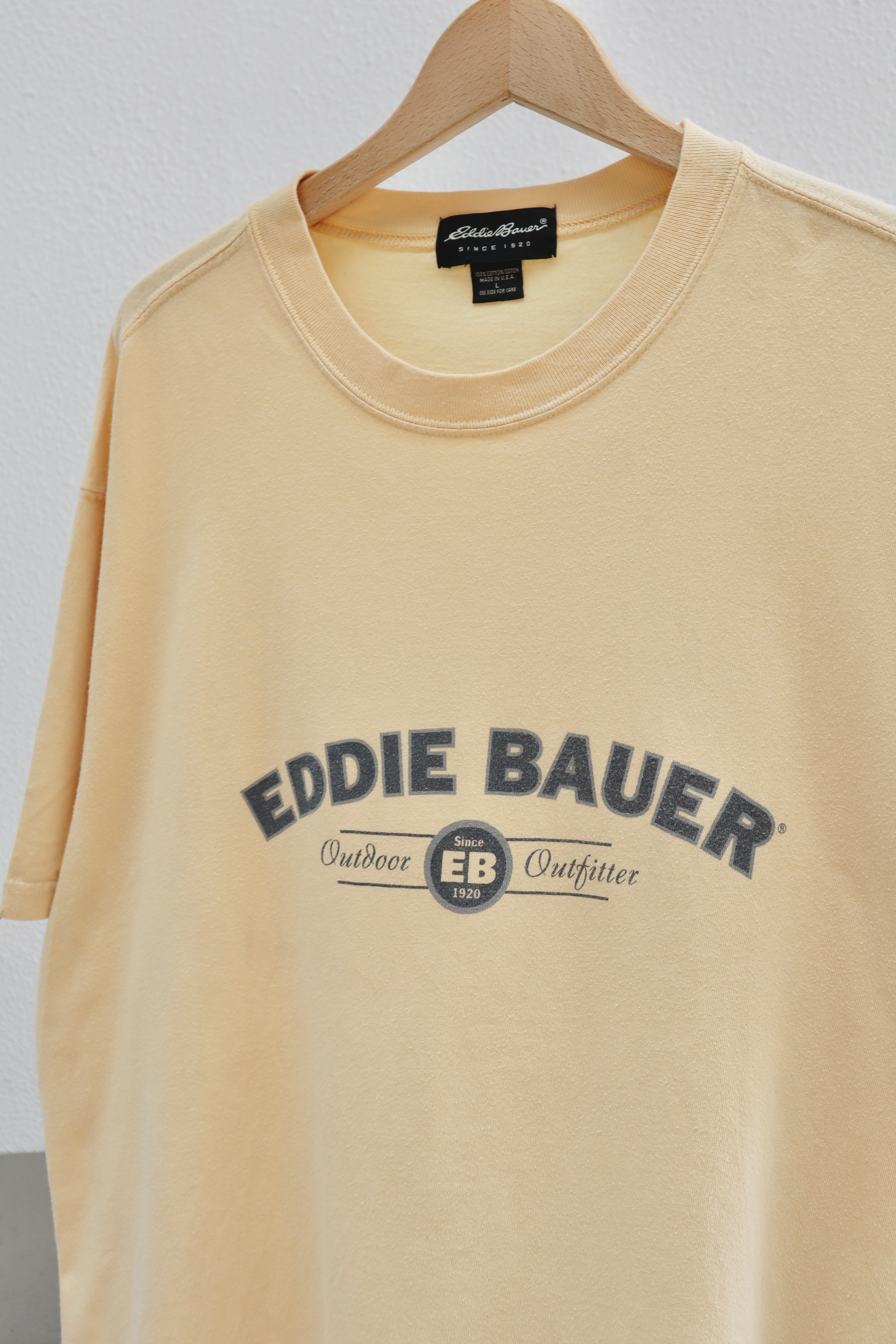 USED 00s Eddie Bauer s/s t-shirt