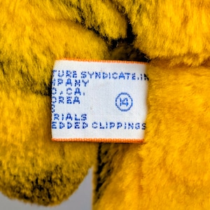 VINTAGE 1980年代初期 ☆【 Garfield ( ガーフィールド ) 】『 ガーフィールド / おすわり左向きM 』ぬいぐるみ プラッシュ plush 1980年代年製 〚アメリカン雑貨 アメトイ〛