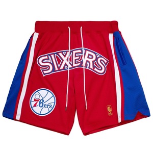 Just Don x Mitchell & Ness  PHILADELPHIA 76ERS  RED