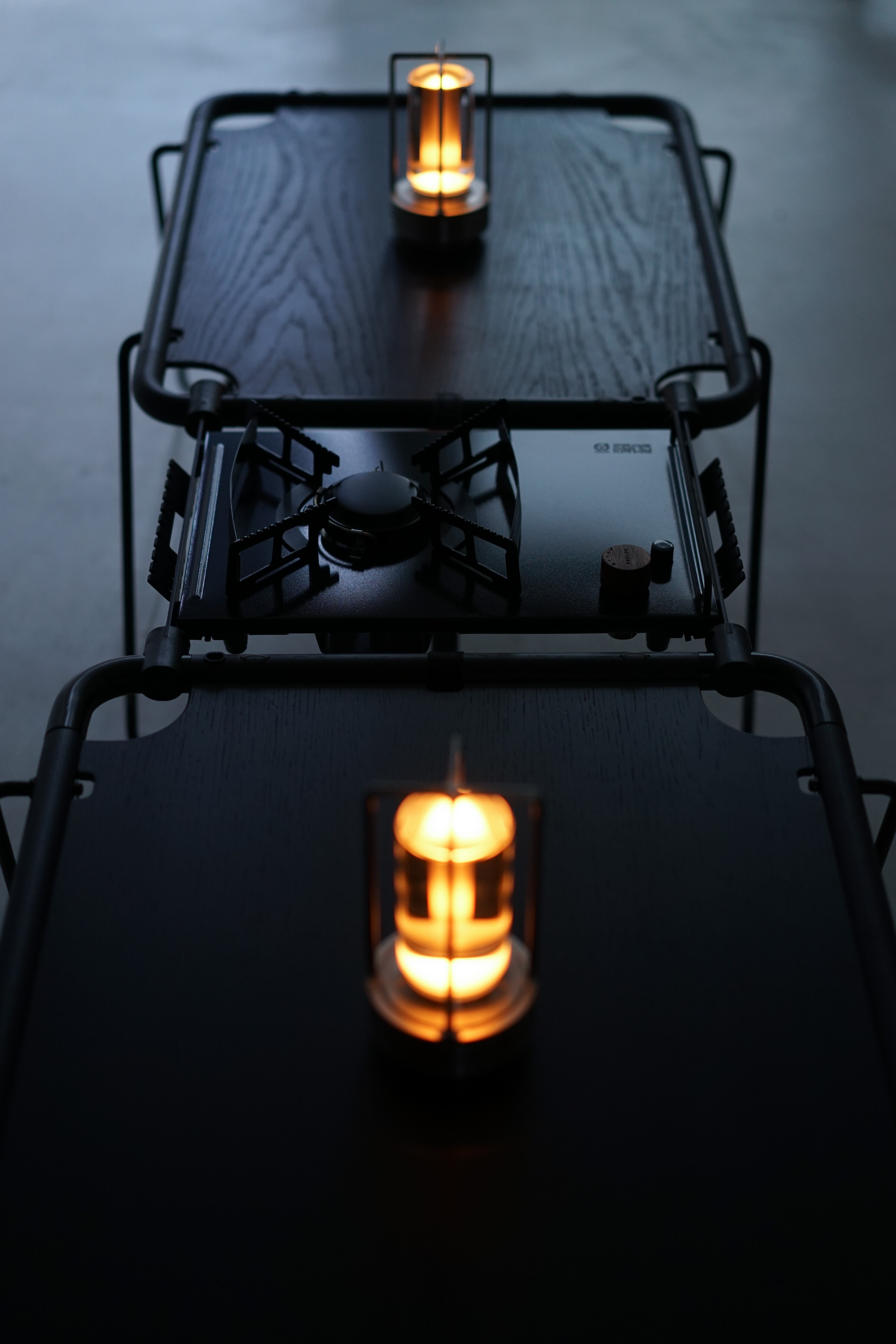 hxo Burner Support All Black AL. Edition | hxo design jp