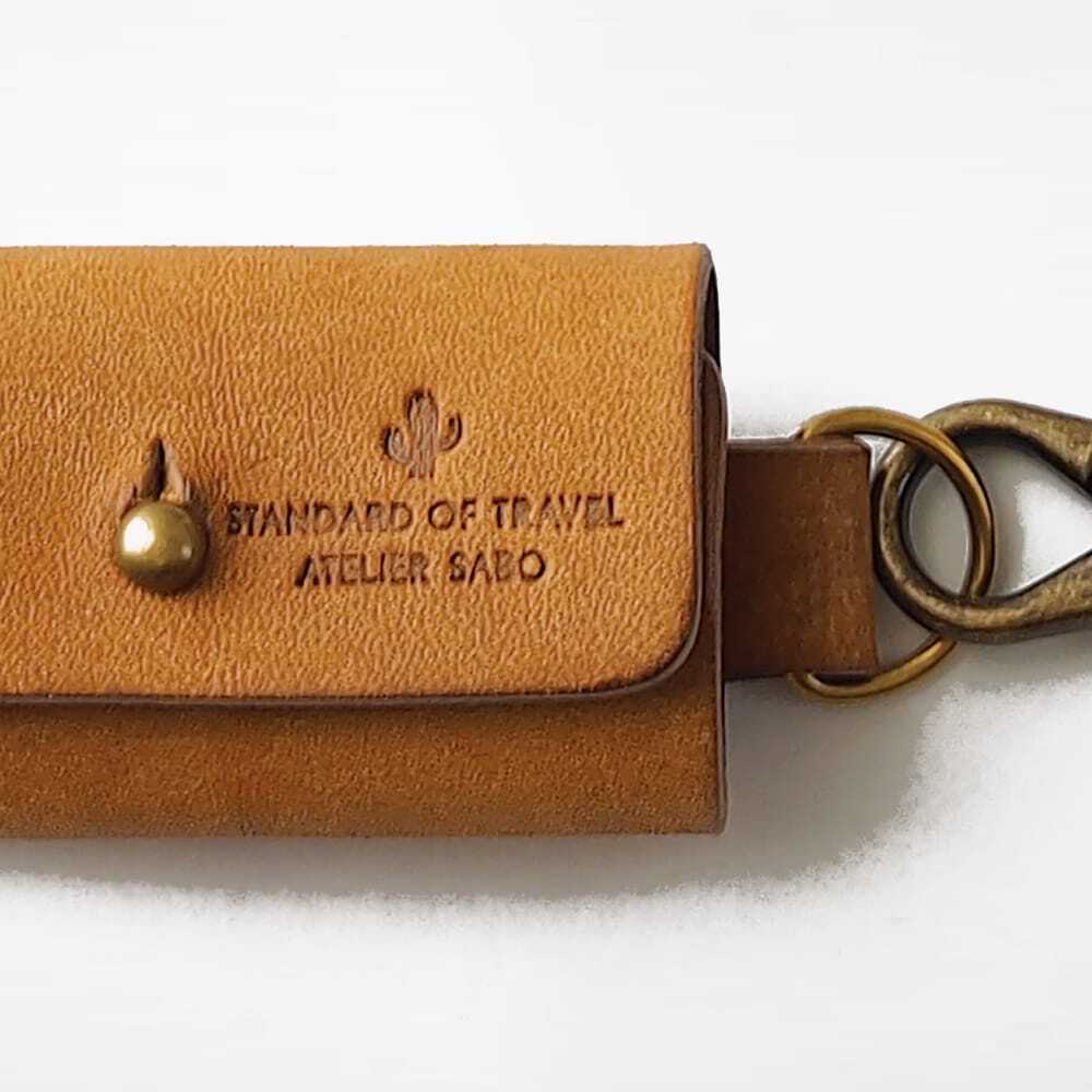 小さいキーケース【ブラウン】家や自転車の鍵用 | 革小物