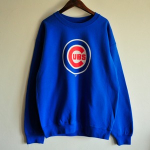 made in MEXICO Stitches cubs cotton sweat shirt {メキシコ製 Stitches カブス コットン スエット トレーナー 古着 メンズ} ユニセックス