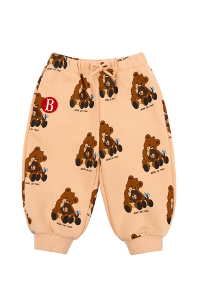 [BEBE DE PINO] All over hug bear baby sweatpants 正規品 韓国ブランド 韓国ファッション 韓国代行 韓国通販 ベベドピノ bebedepino 日本 店舗 韓国 子供服
