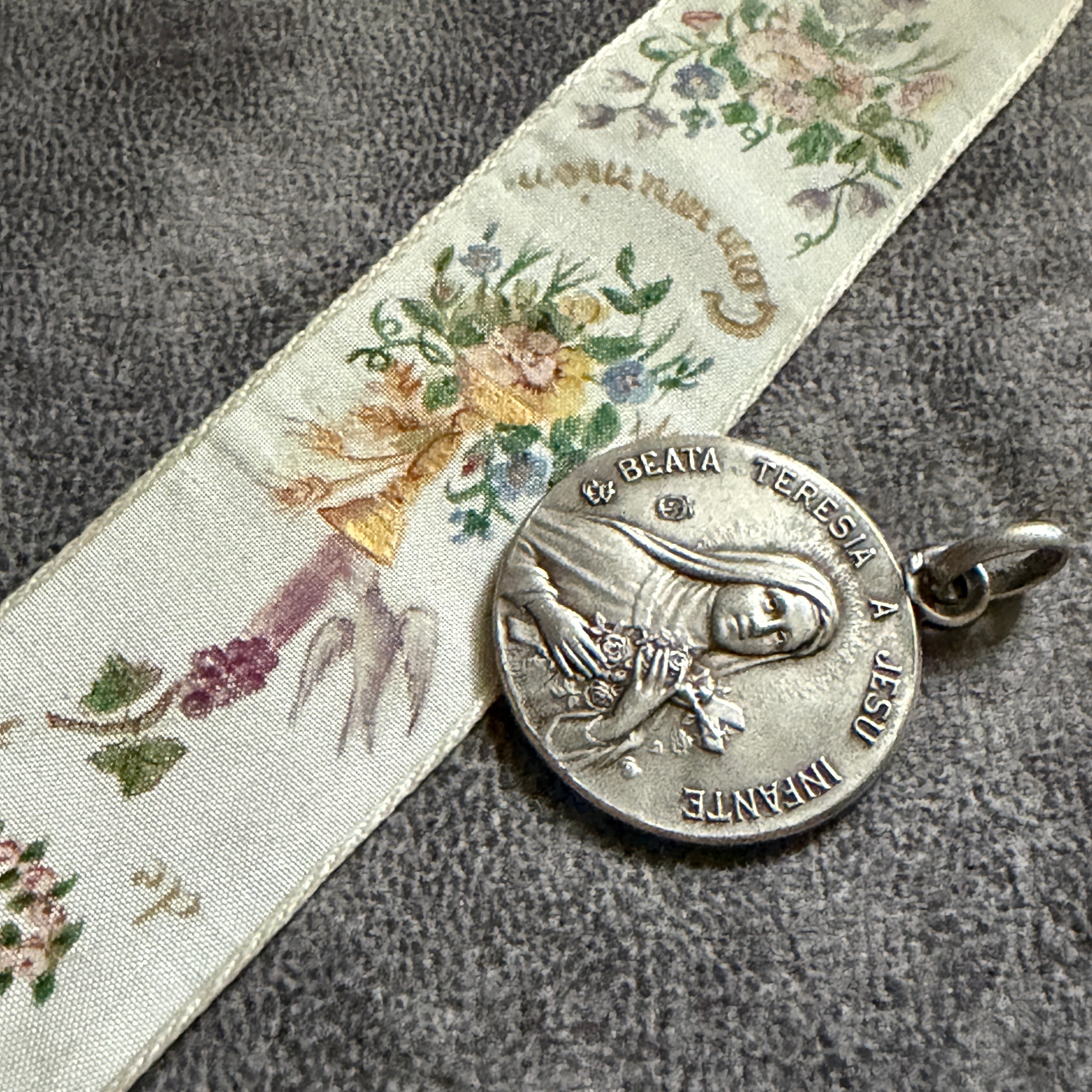 M.Renard作✴︎超希少聖テレジアの列福記念メダイ | Antique medaille Mary