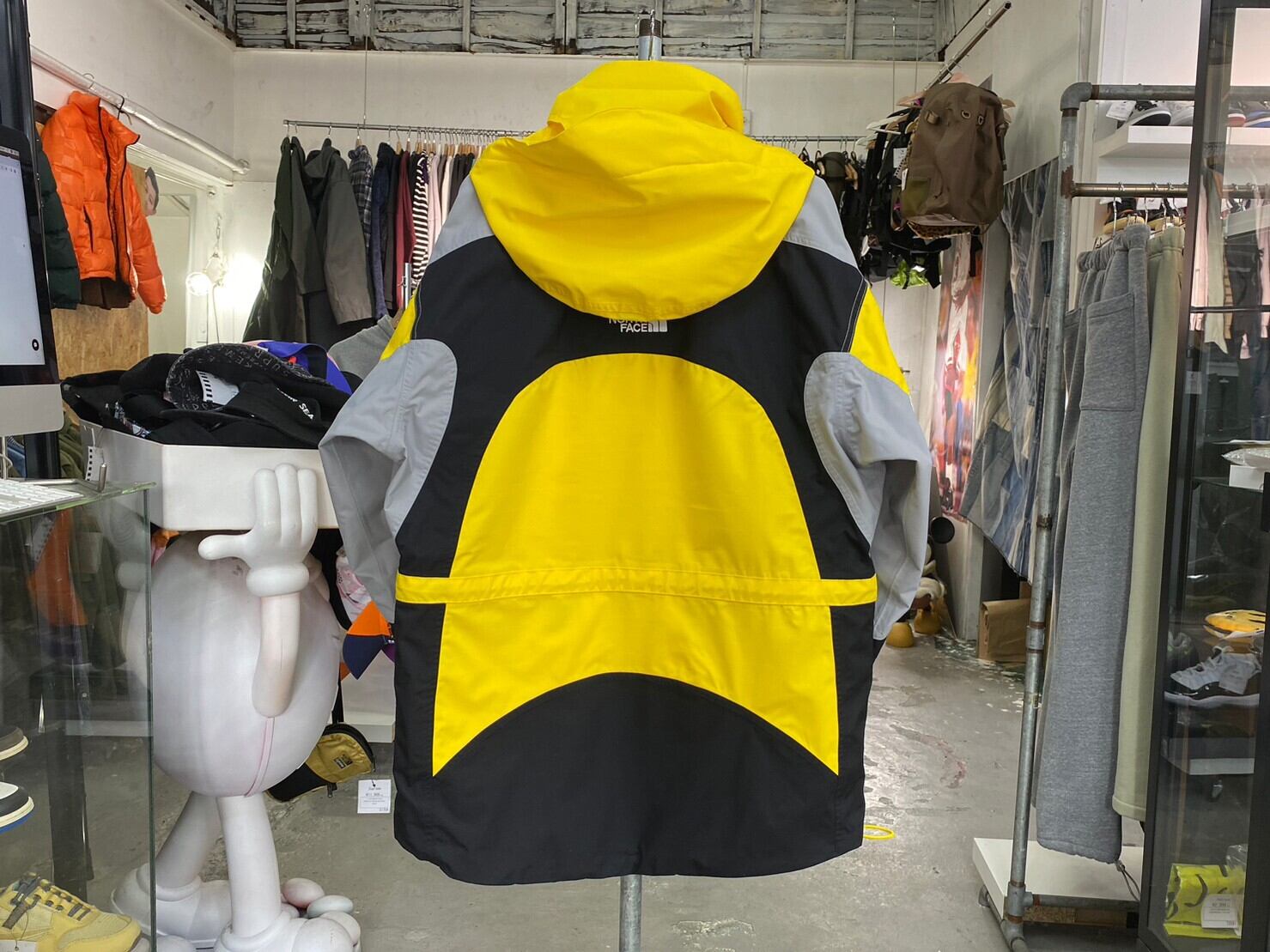 THE NORTH FACE SEARCH & RESCUE DRYVENT JACKET LIGHTNING YELLOW 