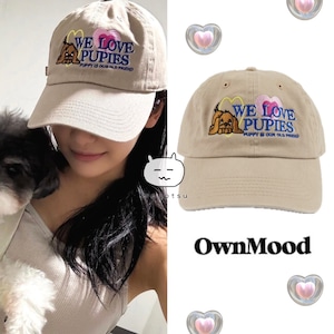 再入荷！★aespa ニンニン 着用！！【OWNMOOD】PUPPY CAP