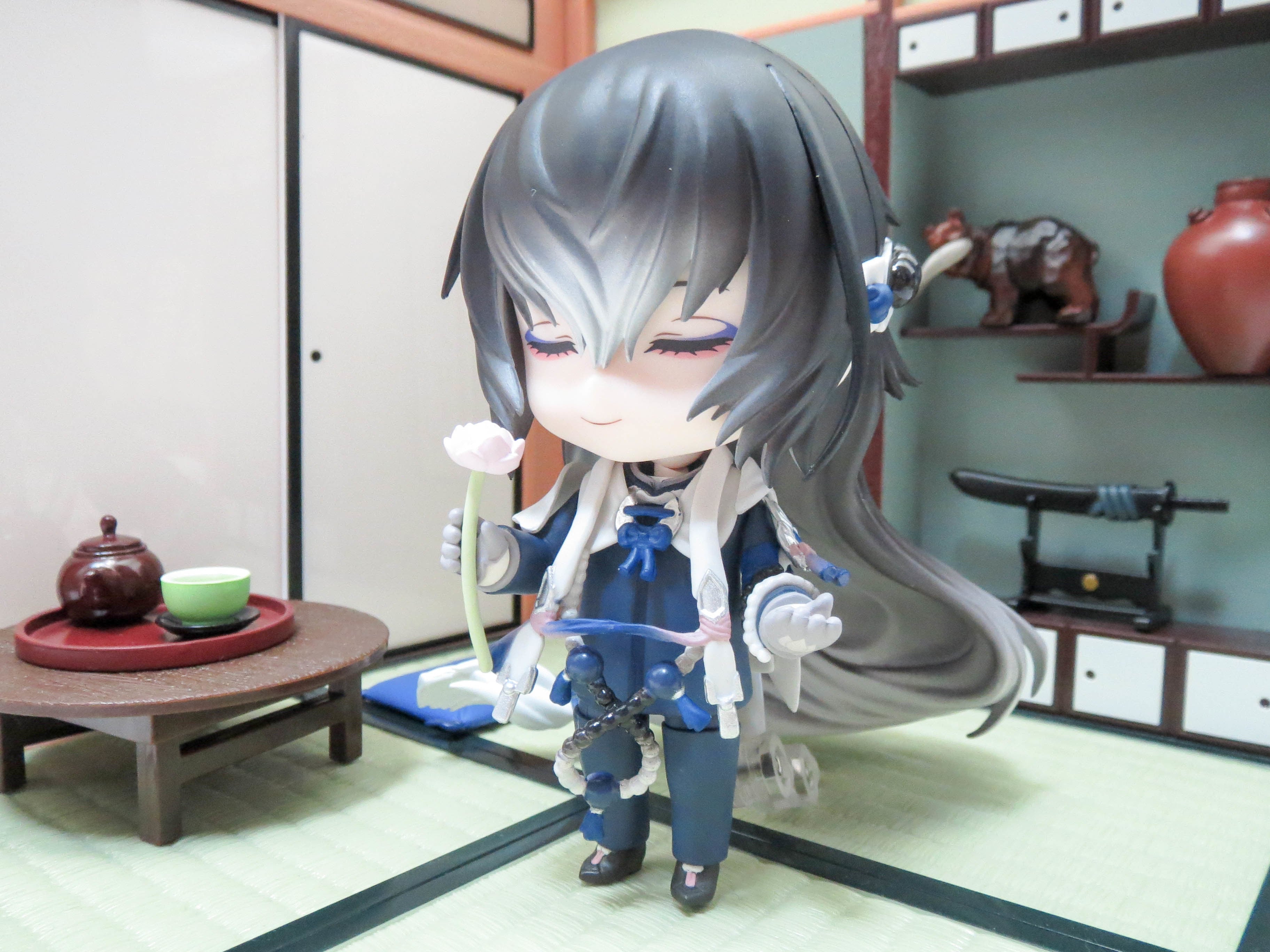 SALE】（A−ランク）【827】 数珠丸恒次 顔パーツ 笑顔 ねんどろいど