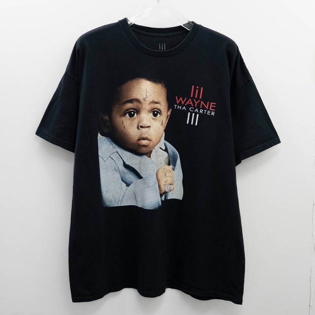 Lil Wayne " Tha Carter III " Print Tag XL 【A8-710】