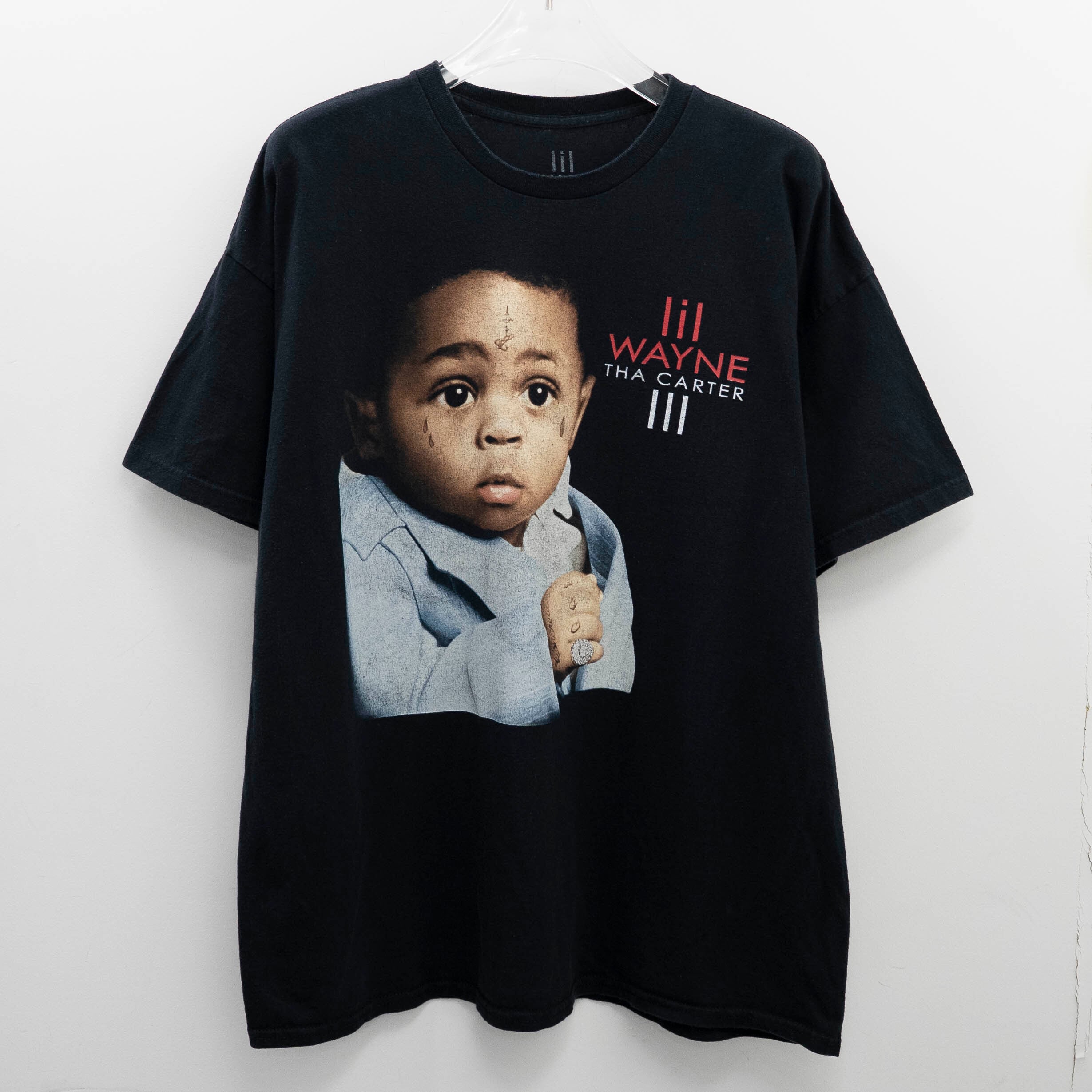 Lil Wayne " Tha Carter III " Print Tag XL 【A8-710】