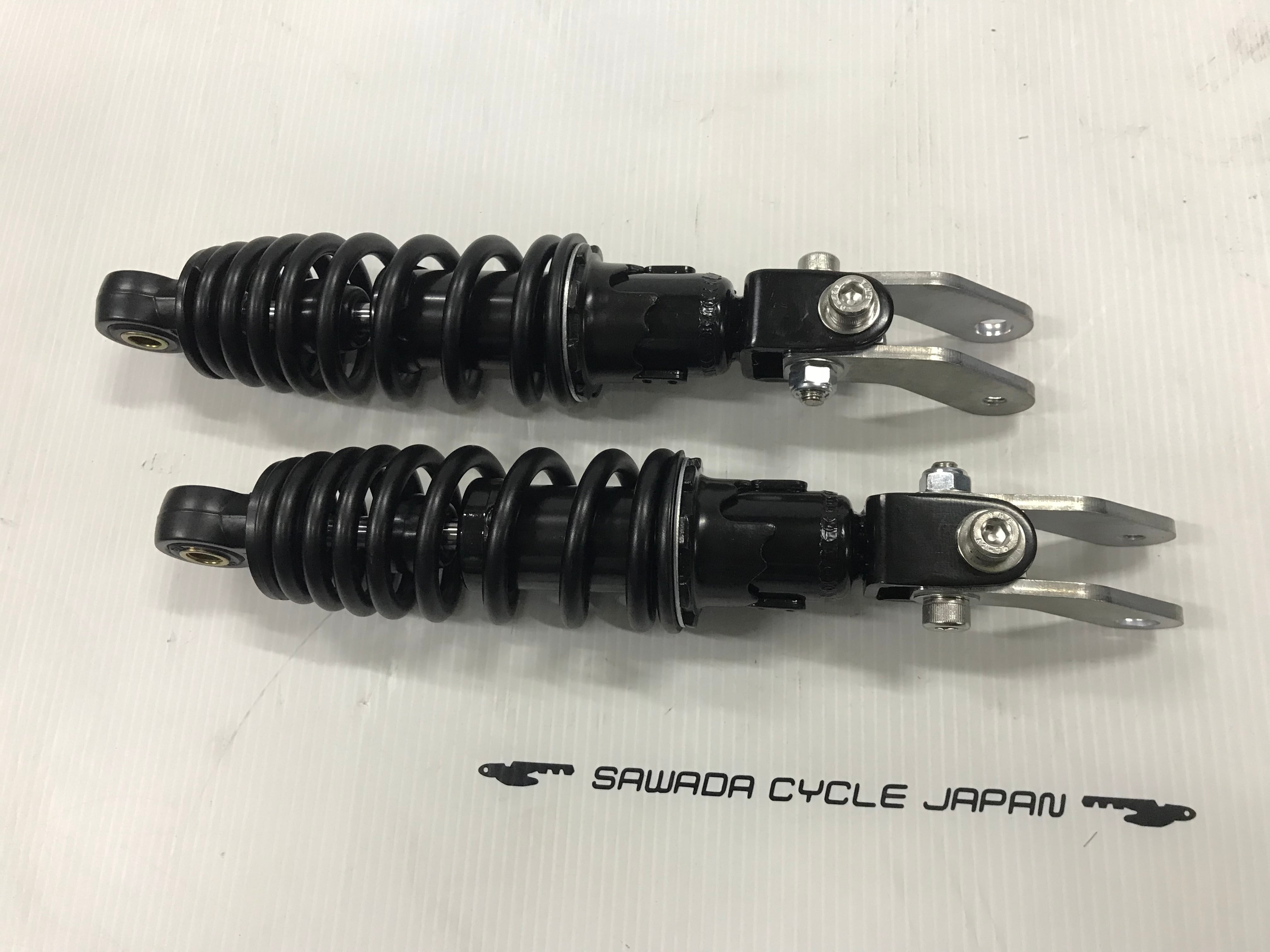 フュージョン用 フロント 3~4cmローダウンサスペンションセット 左右SET ブラックversion - 画像2