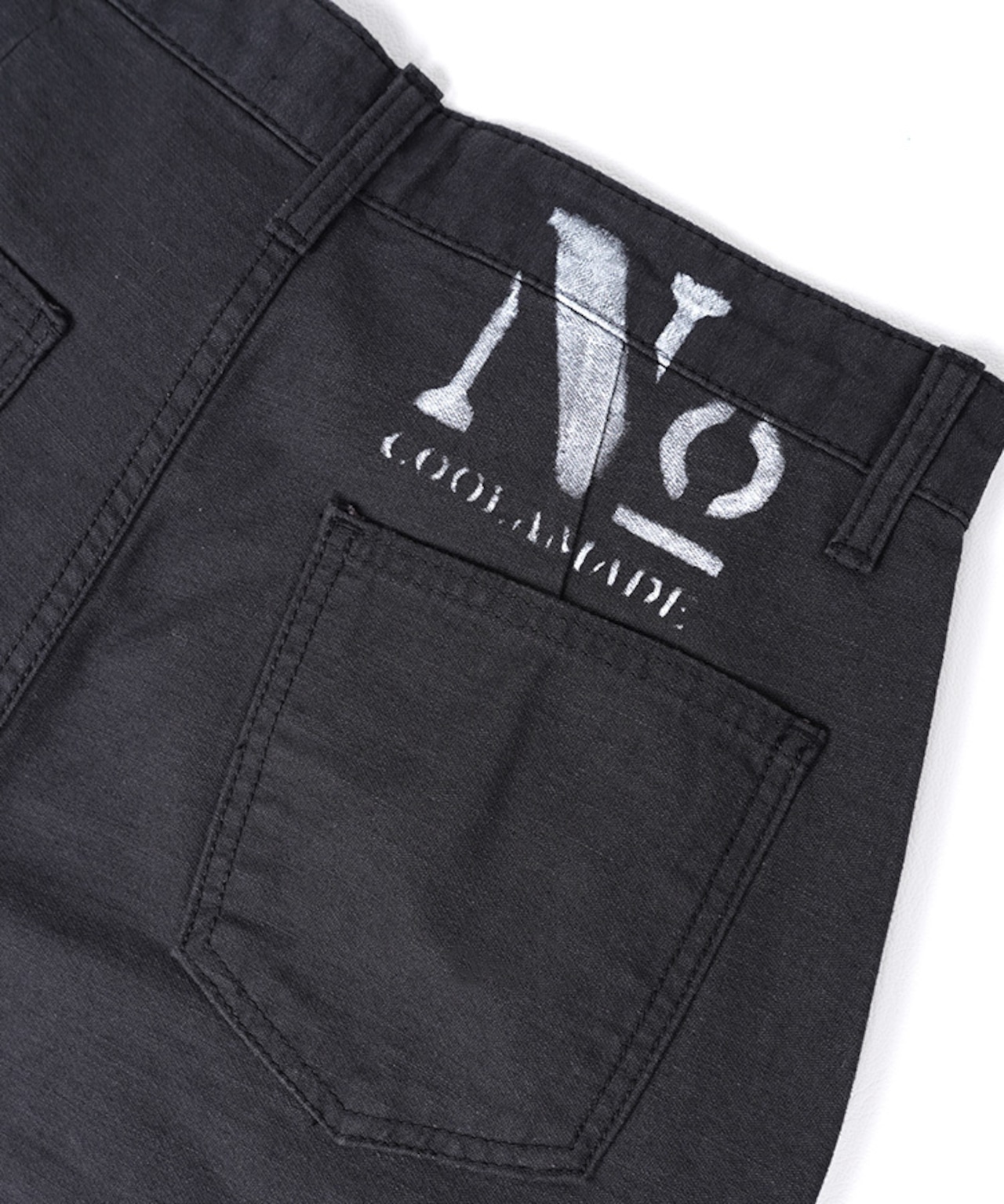 COOLAロゴコットンハーフパンツ (BLACK) CQ-47015